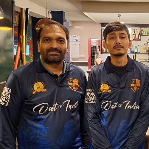 Daal Roti sponsorship - Jersey presentation